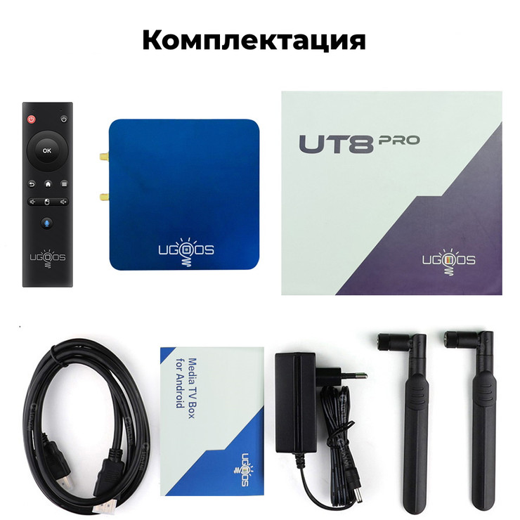 Смарт-приставка Ugoos UT8 PRO 8/64GB